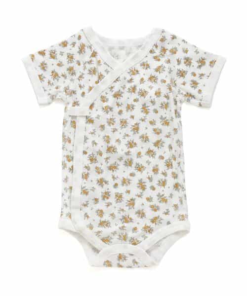 ベビー半袖フライスボディ肌着