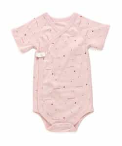 ベビー半袖フライスボディ肌着