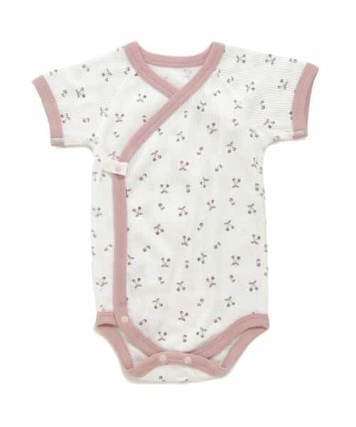 ベビー半袖ワッフルボディ肌着