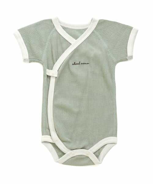 ベビー半袖ワッフルボディ肌着
