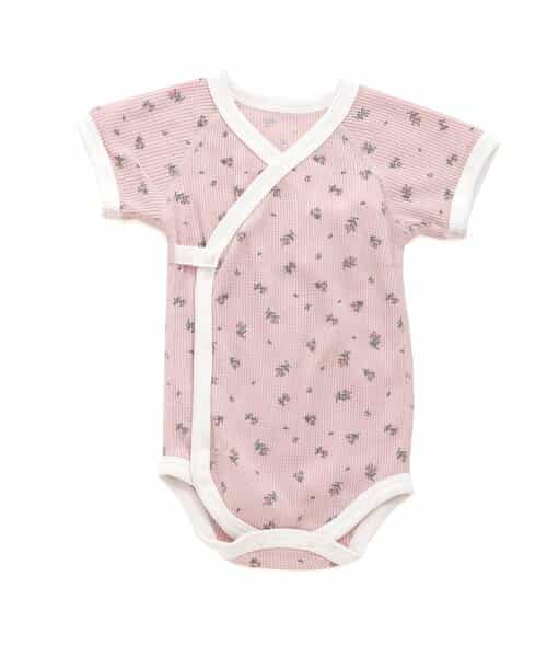 ベビー半袖ワッフルボディ肌着