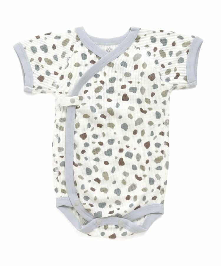 ベビー半袖ワッフルボディ肌着