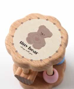 ☆SALE☆tiny bear 木製ラトル（V141905）|apres les cours