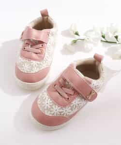 GIRLSレースベルトスニーカー