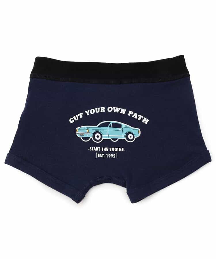 BOYS恐竜・乗り物バックプリントパンツ