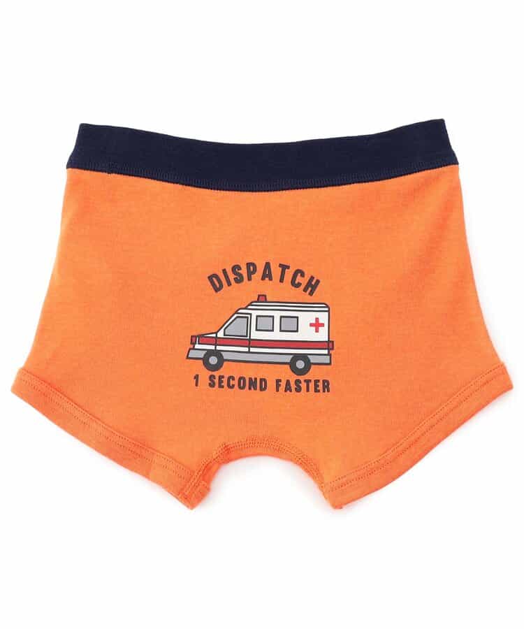 BOYS恐竜・乗り物バックプリントパンツ