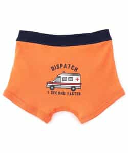 3P対象B BOYS恐竜・乗り物バックプリントパンツ