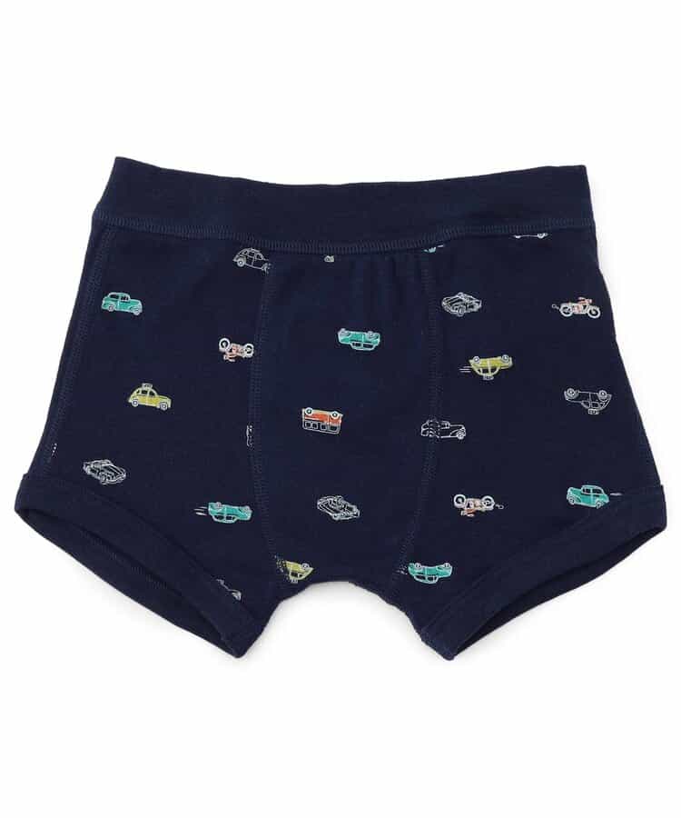 BOYS車総柄パンツ