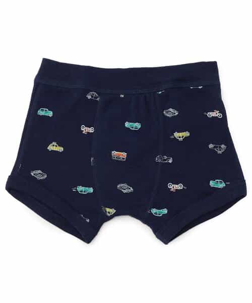 BOYS車総柄パンツ