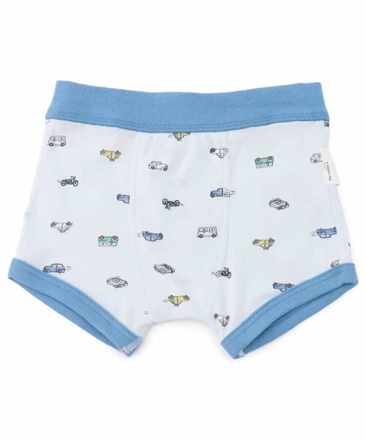 BOYS車総柄パンツ