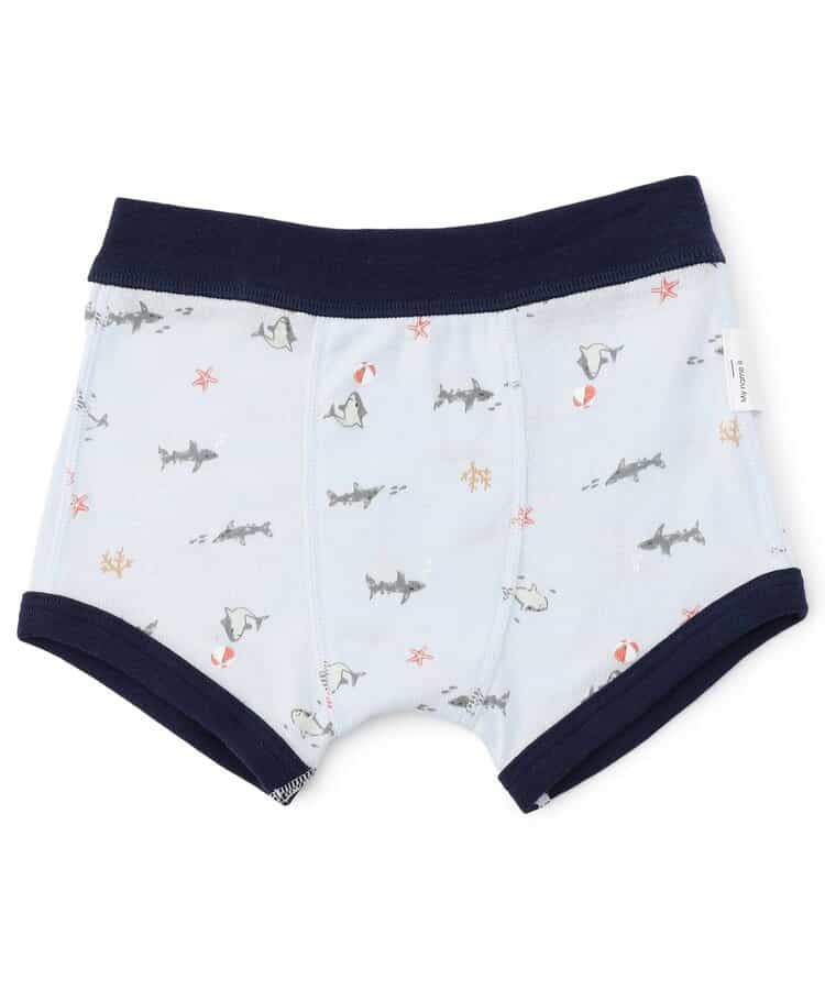 BOYSサメ・犬総柄パンツ