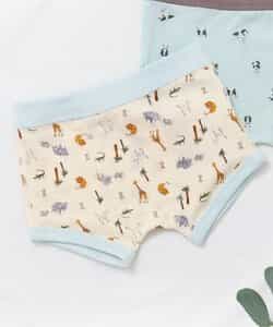 3P対象 BOYS動物総柄パンツ