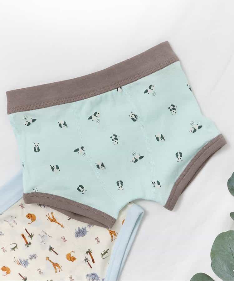 3P対象 BOYS動物総柄パンツ