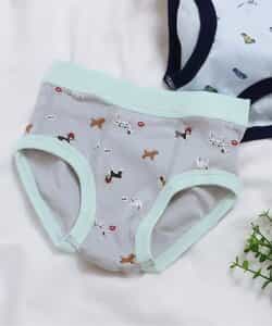 3P対象B BOYS犬・車総柄ブリーフ