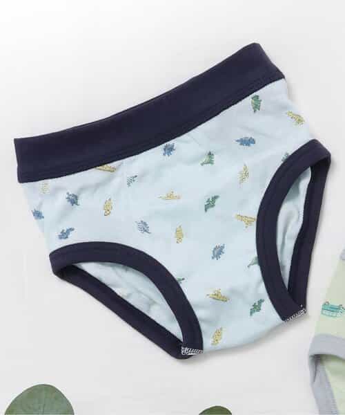 3P対象 BOYS恐竜・車総柄ブリーフ