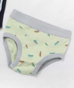 3P対象 BOYS恐竜・車総柄ブリーフ