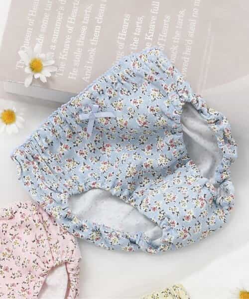 3P対象 GIRLS小花総柄ショーツ