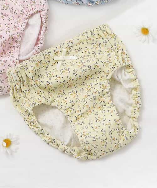 3P対象 GIRLS小花総柄ショーツ