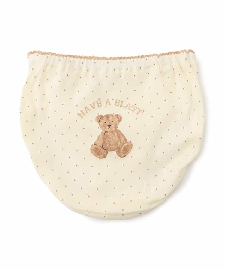 GIRLSくま・アイスバックプリントパンツ