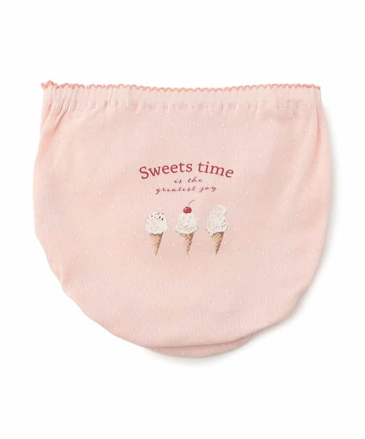 GIRLSくま・アイスバックプリントパンツ