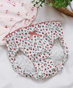 3P対象B GIRLSイチゴ・カップケーキ総柄パンツ