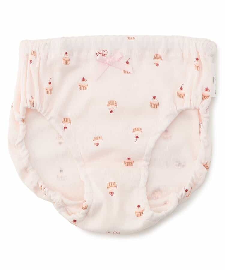 GIRLSイチゴ・カップケーキ総柄パンツ