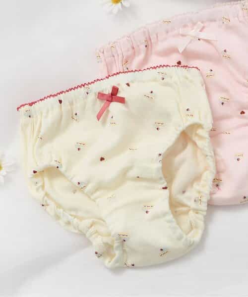 3P対象 GIRLSケーキ総柄ショーツ