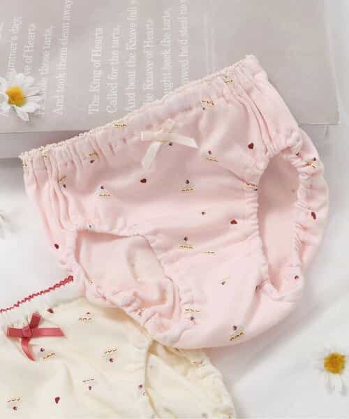 3P対象 GIRLSケーキ総柄ショーツ