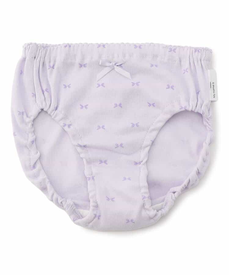 GIRLSリボン総柄パンツ