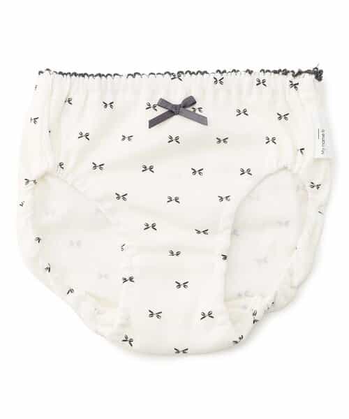 GIRLSリボン総柄パンツ