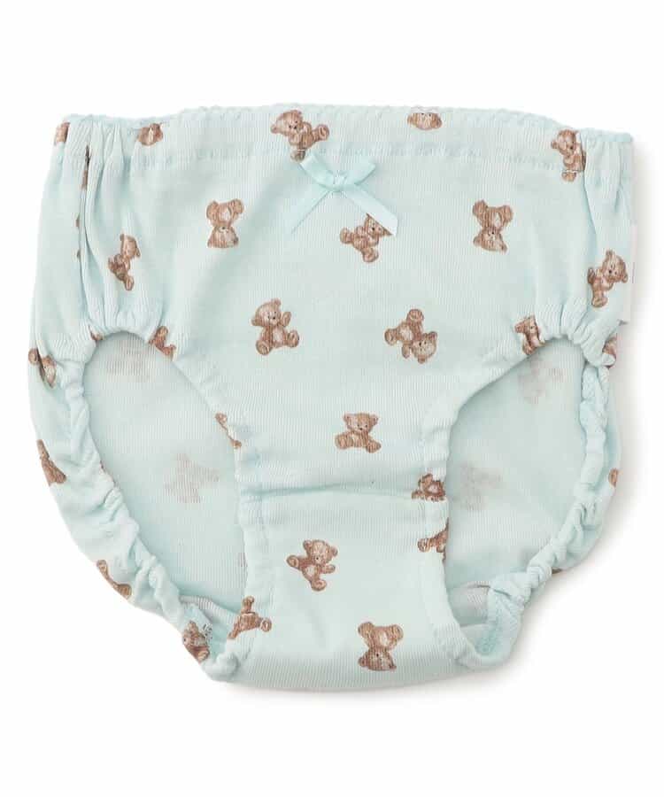 GIRLSくま総柄パンツ