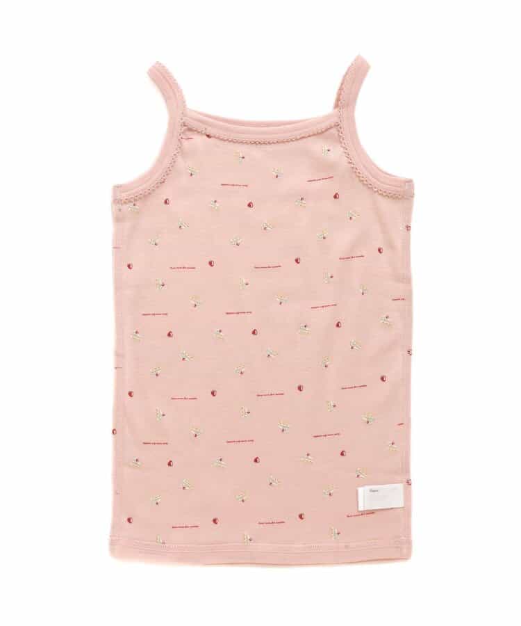 GIRLSフライス総柄キャミソール