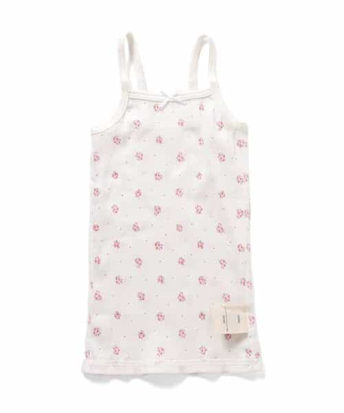 深あきインナーリブキャミソール