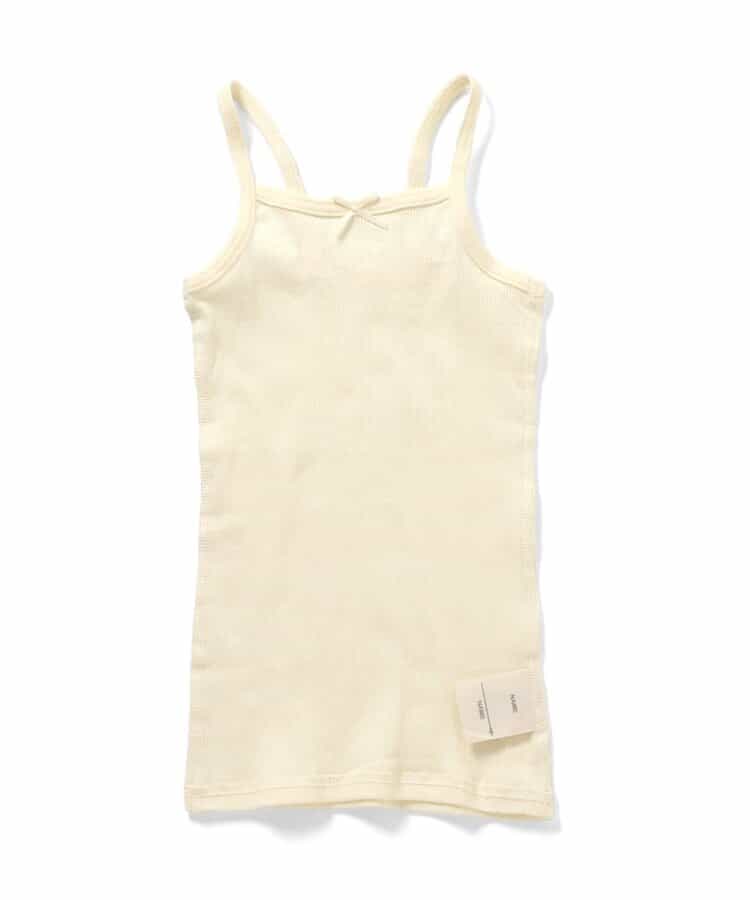 深あきインナーリブキャミソール