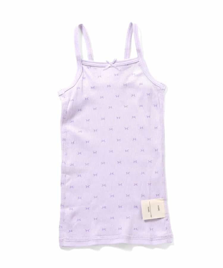 深あきインナーリブキャミソール