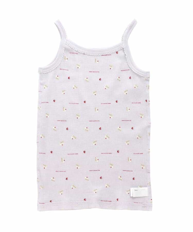 GIRLSワッフル総柄キャミソール