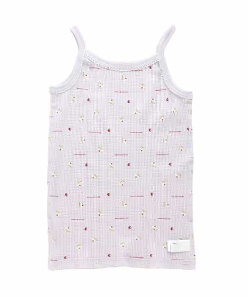GIRLSワッフル総柄キャミソール