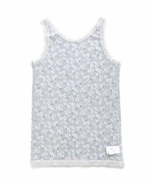 GIRLSリブレースタンクトップ