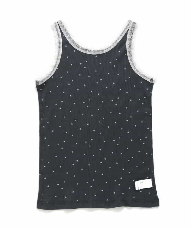 GIRLSリブレースタンクトップ