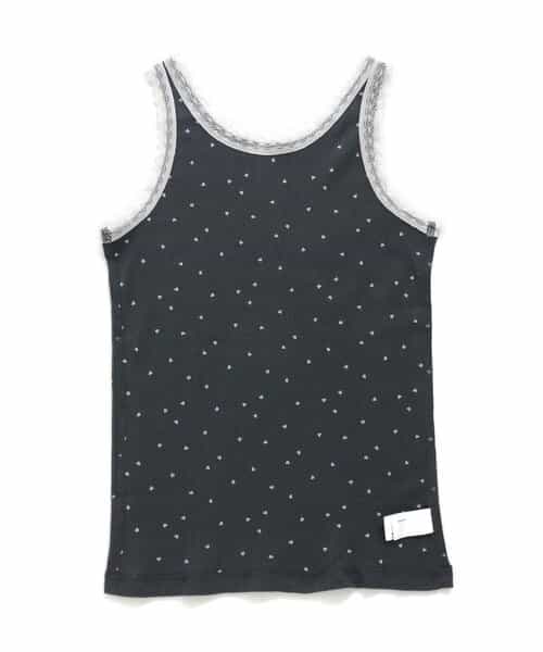 GIRLSリブレースタンクトップ