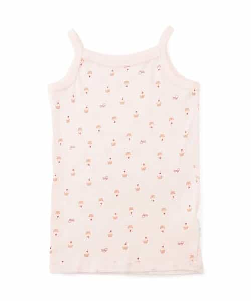 GIRLSフライス総柄キャミソール