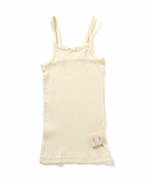 深あきインナーリブキャミソール