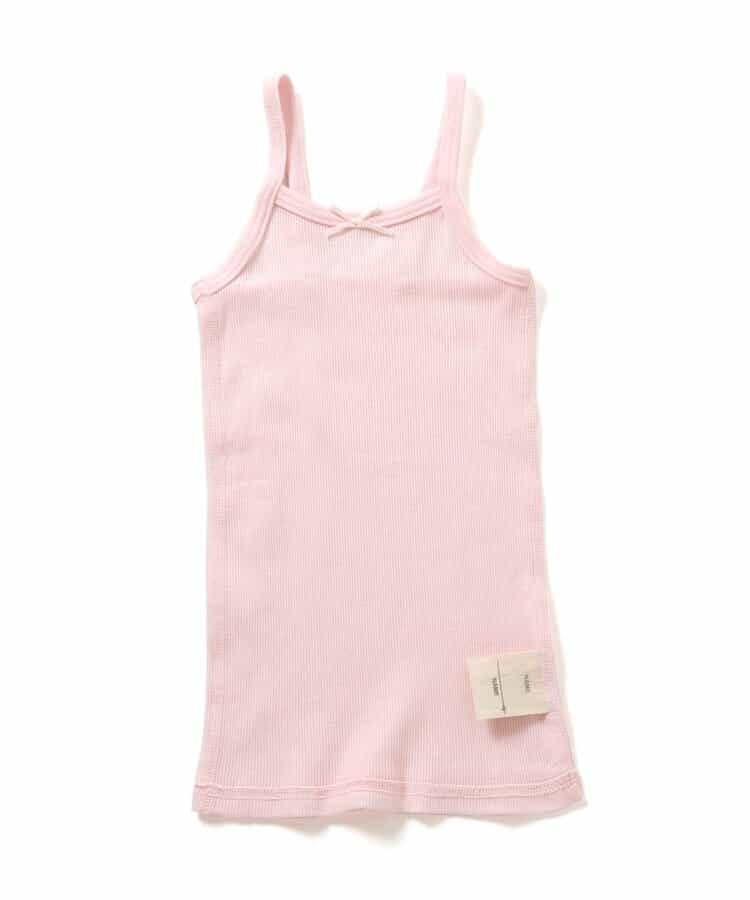 深あきインナーリブキャミソール