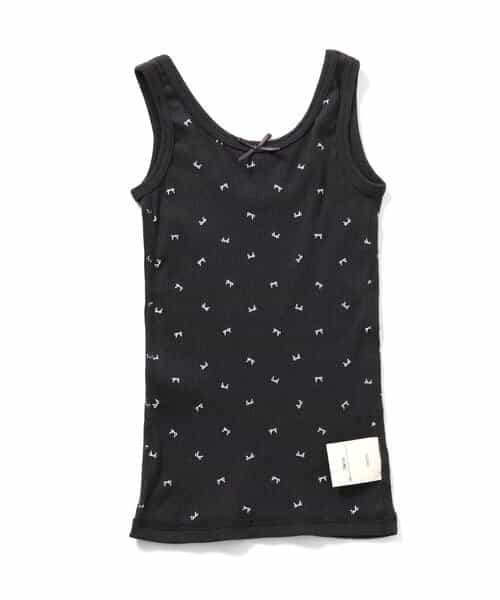 深あきインナーリブタンクトップ