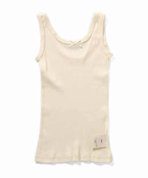 深あきインナーリブタンクトップ