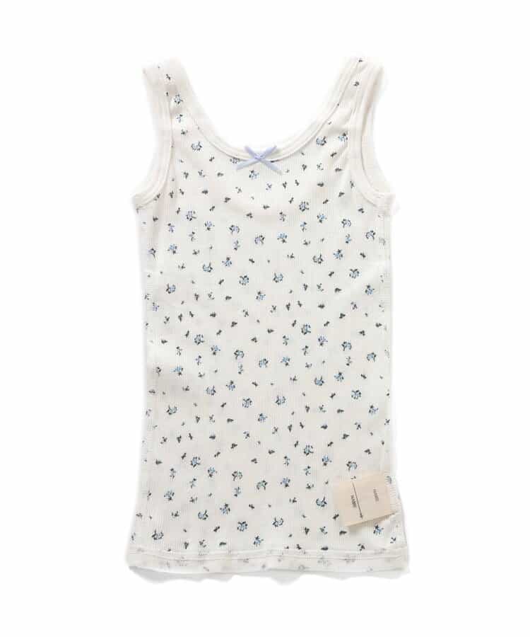 深あきインナーリブタンクトップ