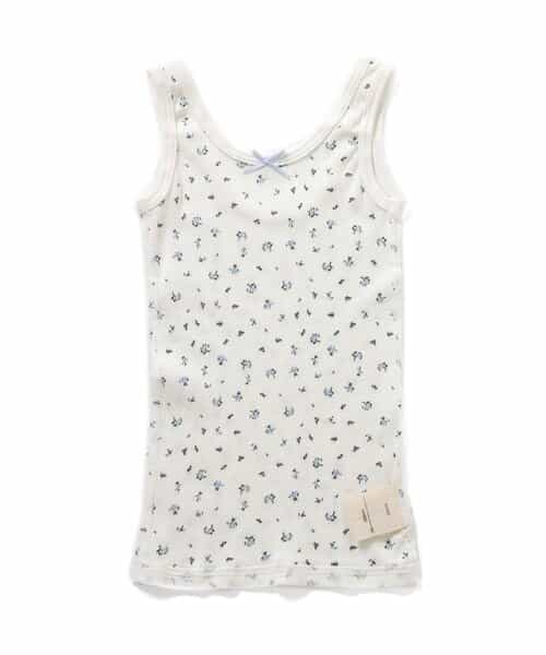 深あきインナーリブタンクトップ