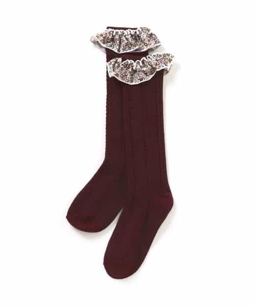 3P対象A フリルハイソックス【フォーマル対応】