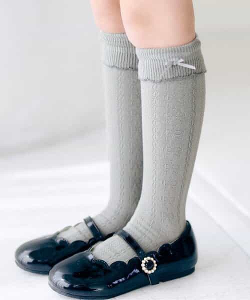 フリルハイソックス