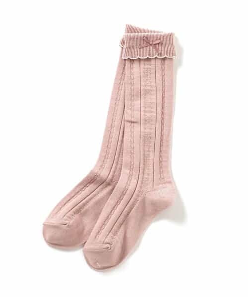 フリルハイソックス